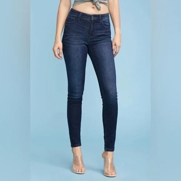 Judy Blue High Waist Skinny Fit Jeans Size 31 NWT - Picture 1 of 11